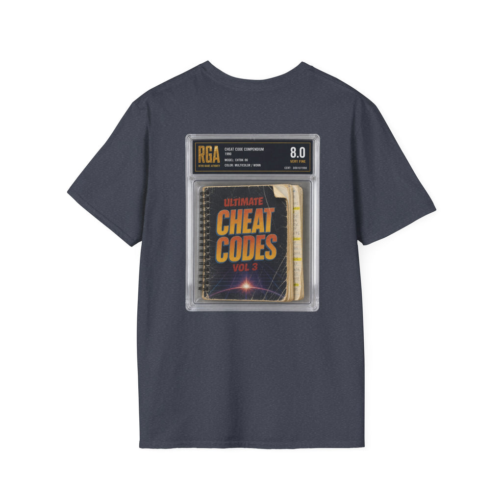 Cheat Code Book Slab T-Shirt