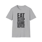 Eat Sleep Game Repeat T-Shirt