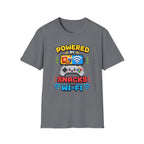 Powered by snacks and wifi T-Shirt