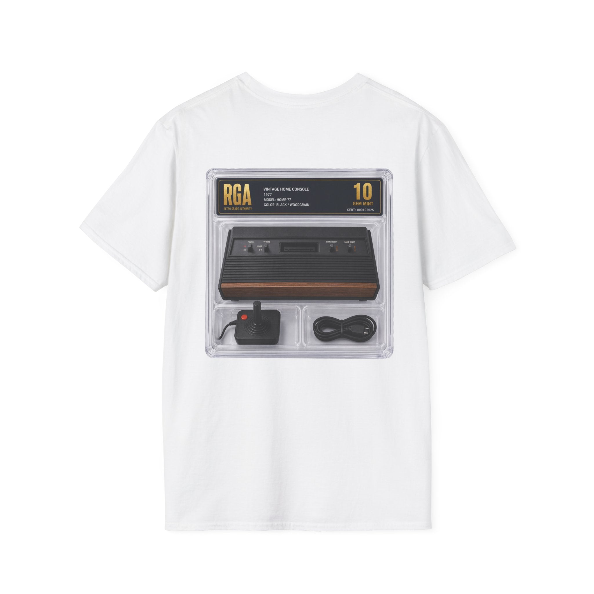 Vintage Game Console Slab T-Shirt