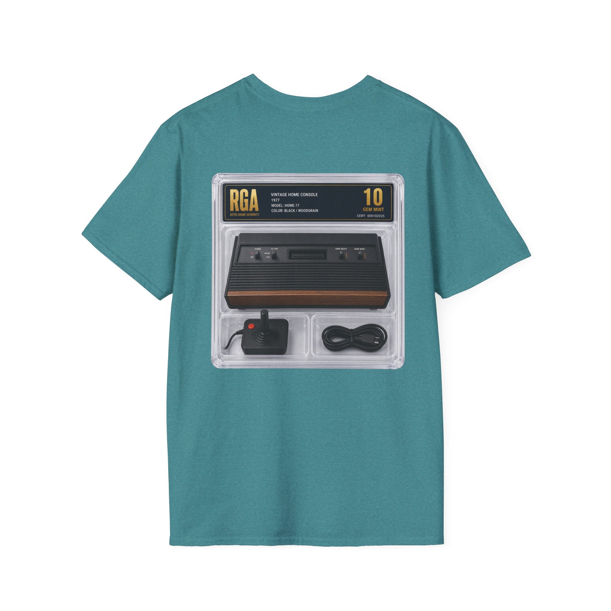 Vintage Game Console Slab T-Shirt