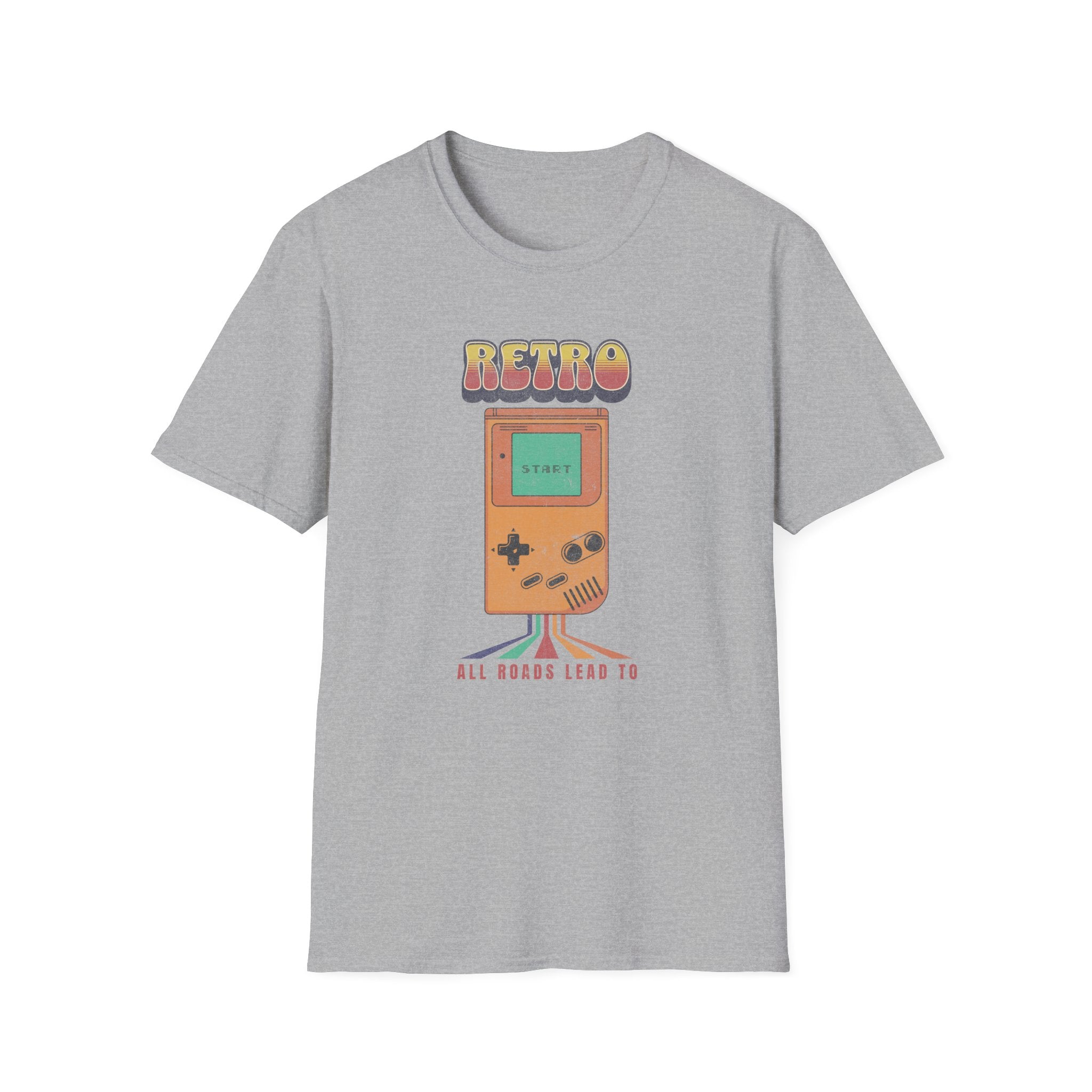 All roads lead to Retro T-Shirt