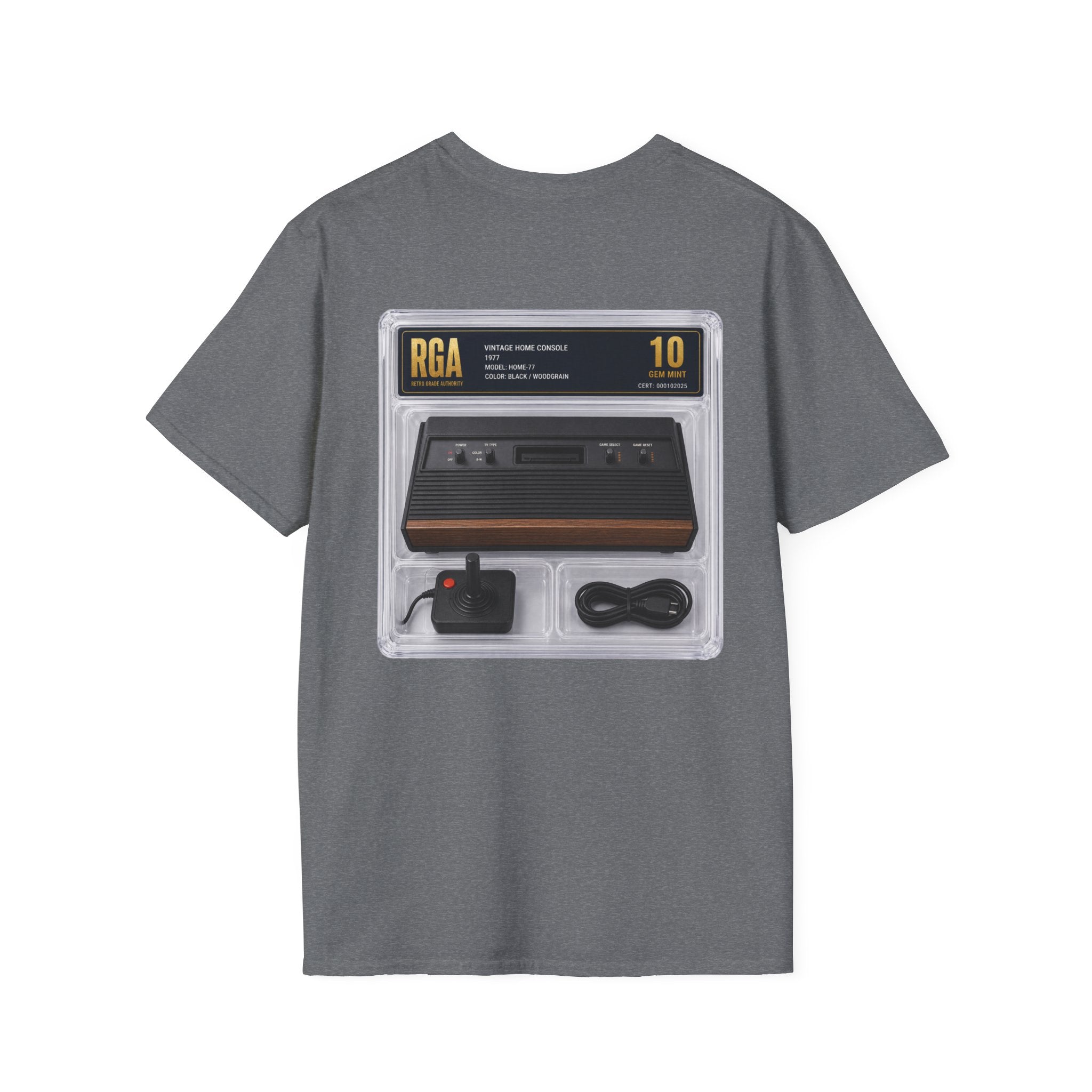 Vintage Game Console Slab T-Shirt