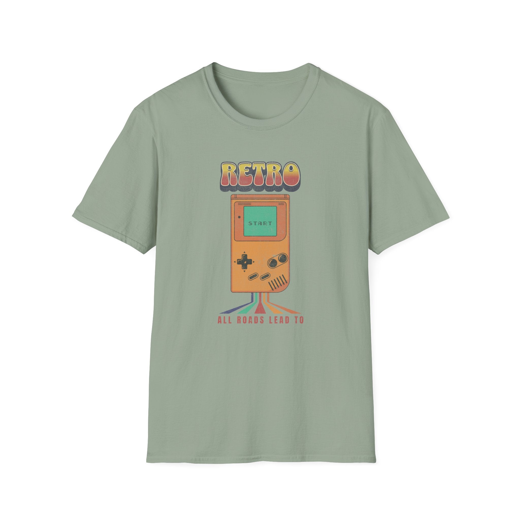 All roads lead to Retro T-Shirt