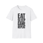 Eat Sleep Game Repeat T-Shirt