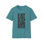 Eat Sleep Game Repeat T-Shirt