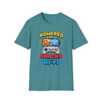 Powered by snacks and wifi T-Shirt