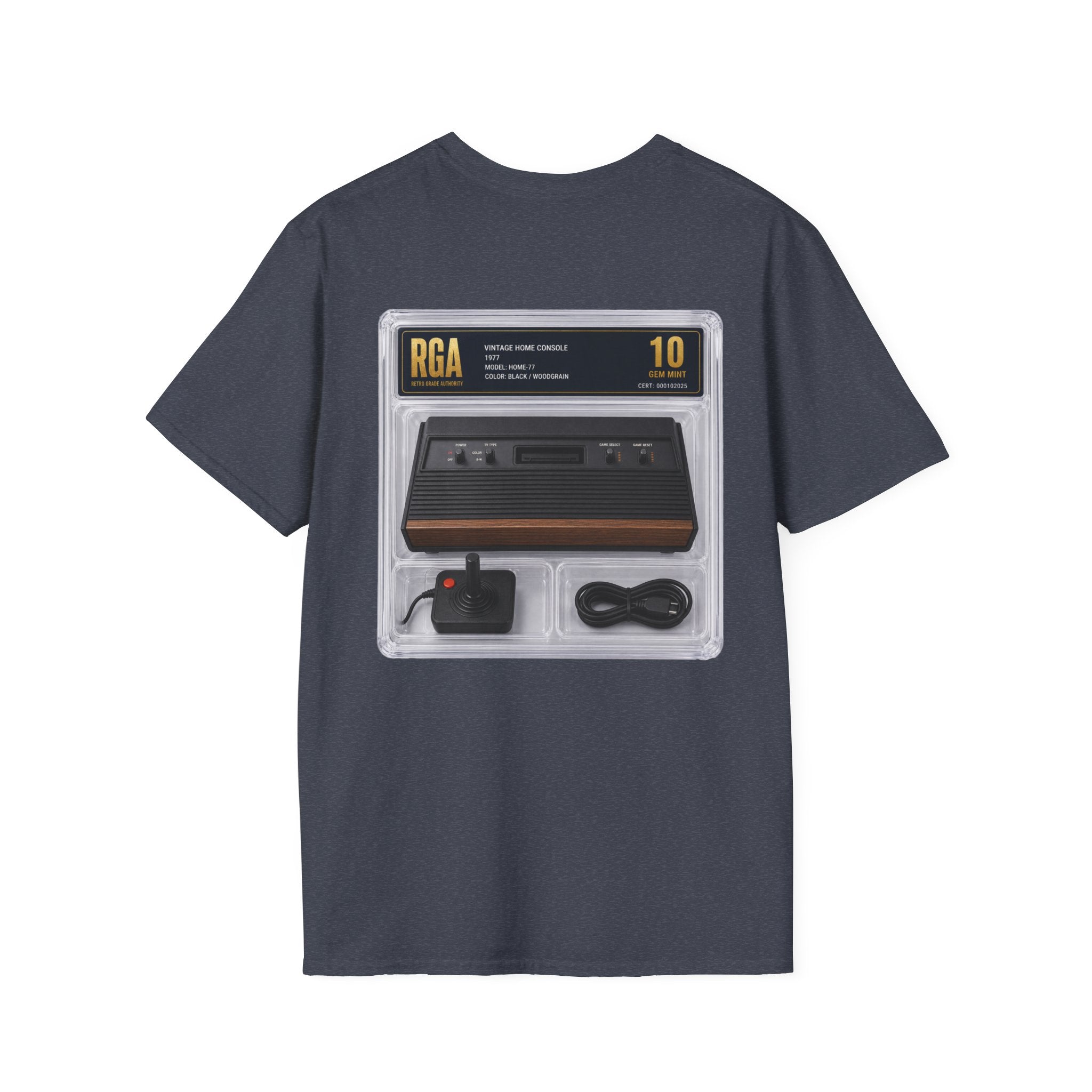 Vintage Game Console Slab T-Shirt