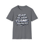 Eat sleep game repeat T-Shirt