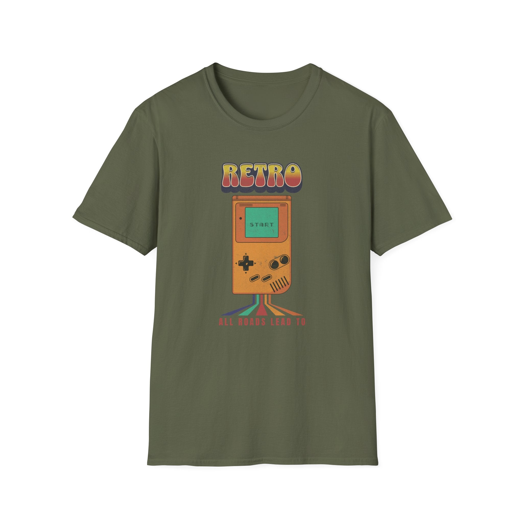 All roads lead to Retro T-Shirt