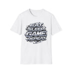 Eat sleep game repeat T-Shirt