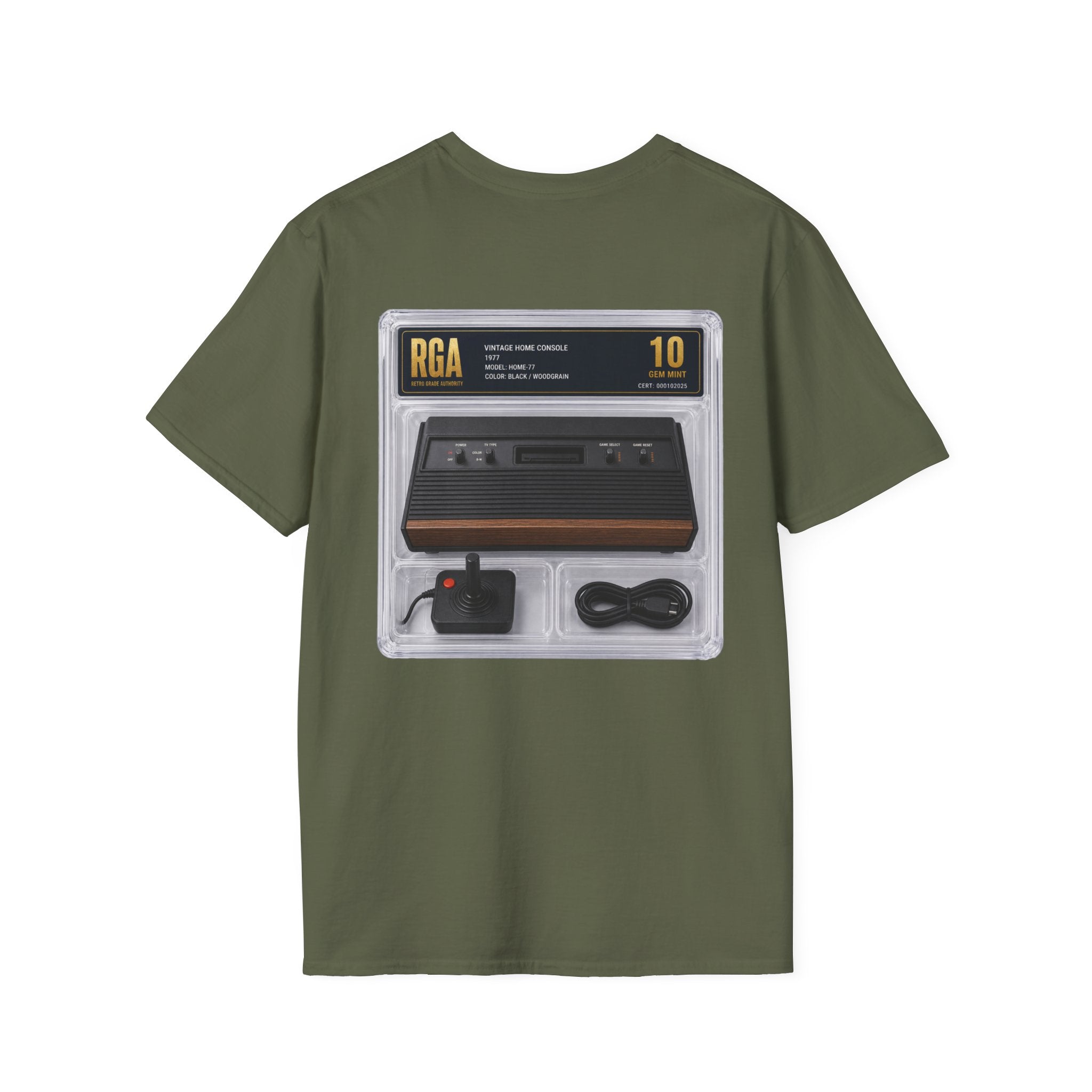 Vintage Game Console Slab T-Shirt