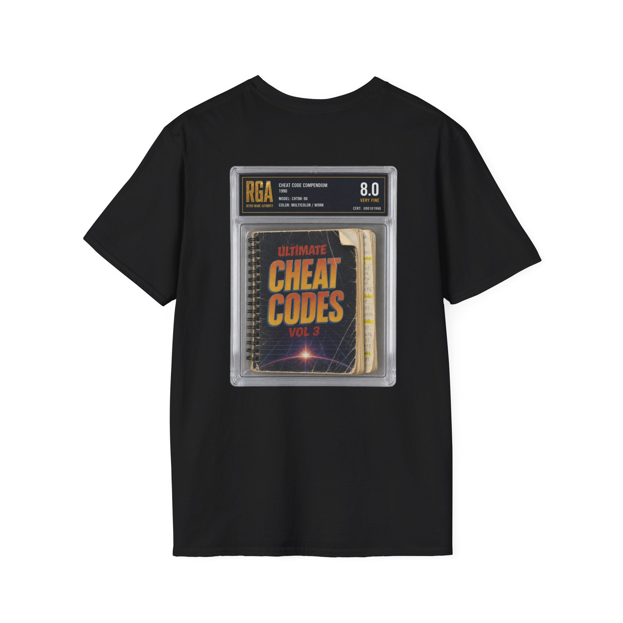 Cheat Code Book Slab T-Shirt