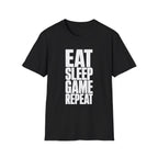 Eat Sleep Game Repeat T-Shirt