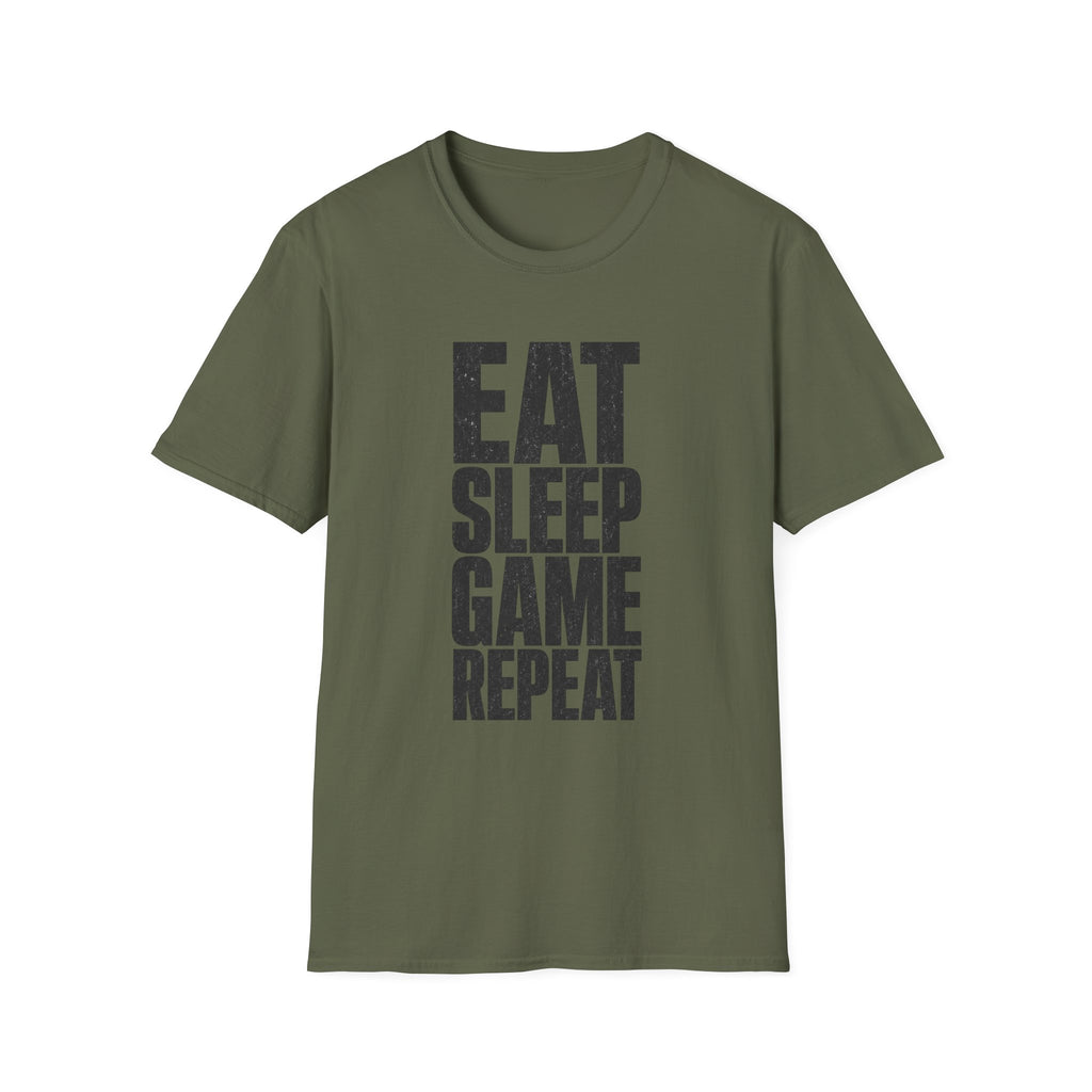 Eat Sleep Game Repeat T-Shirt