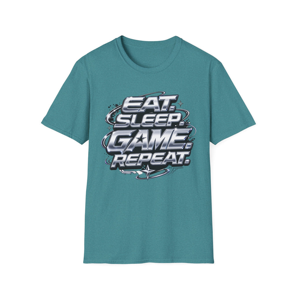 Eat sleep game repeat T-Shirt