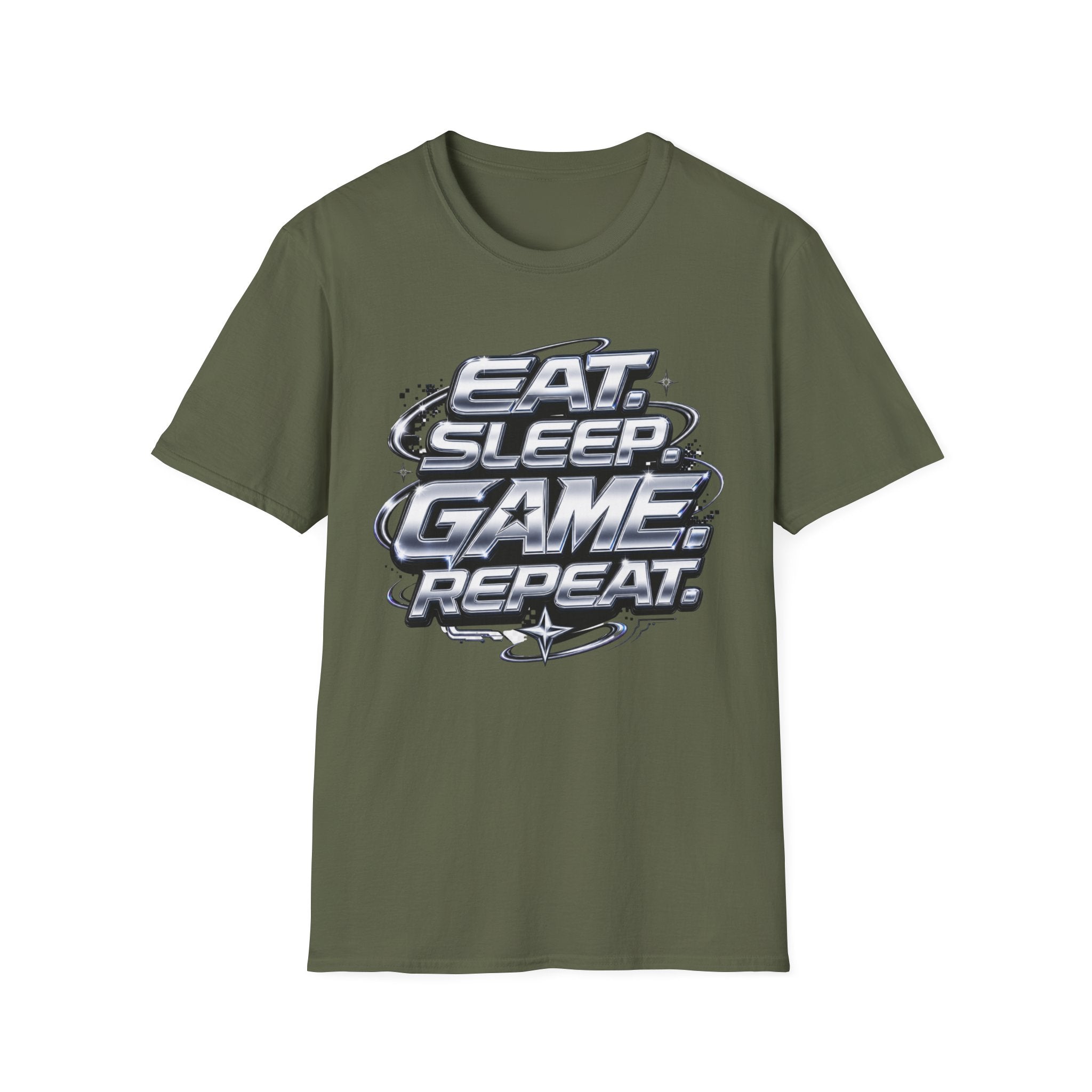 Eat sleep game repeat T-Shirt