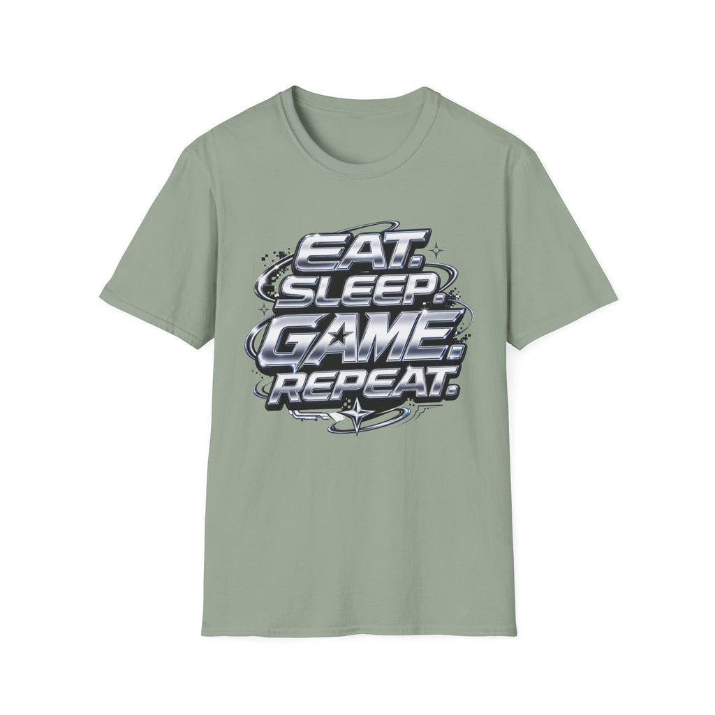 Eat sleep game repeat T-Shirt