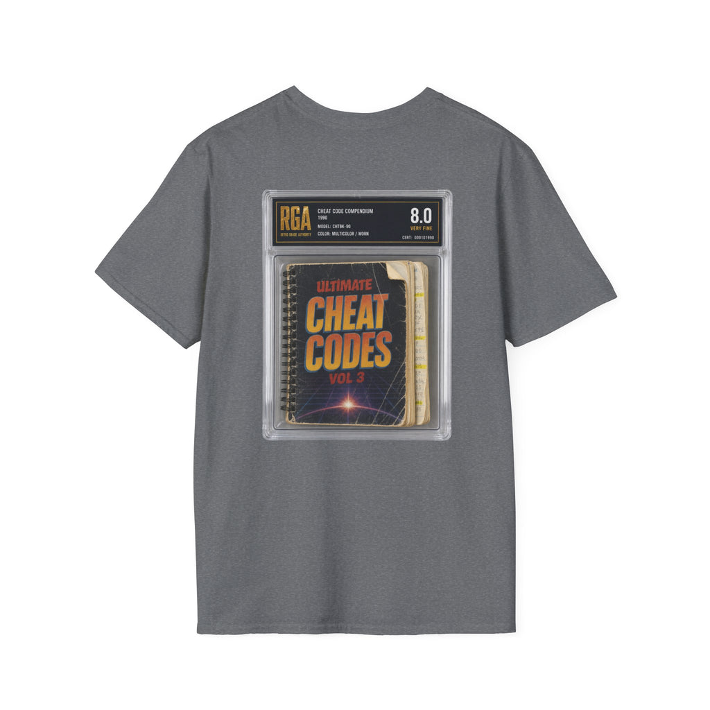 Cheat Code Book Slab T-Shirt